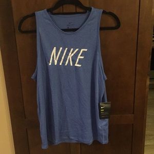 NWT Nike dri-fit tank top size L